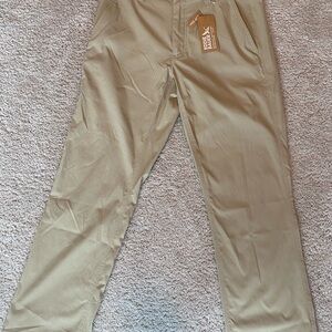 Eddie Bauer Tan Chinos Classic Cotton Blend Medium